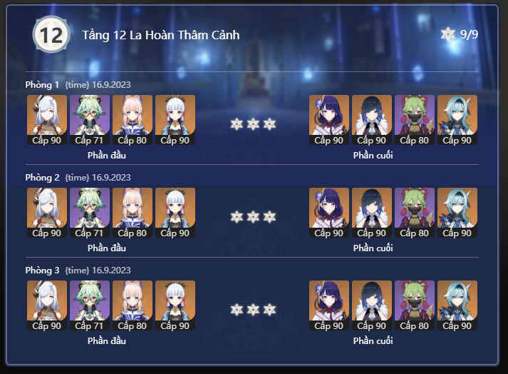 Team La hoàn 4.0 mùa thứ 2 Genshin Impact | HoYoLAB