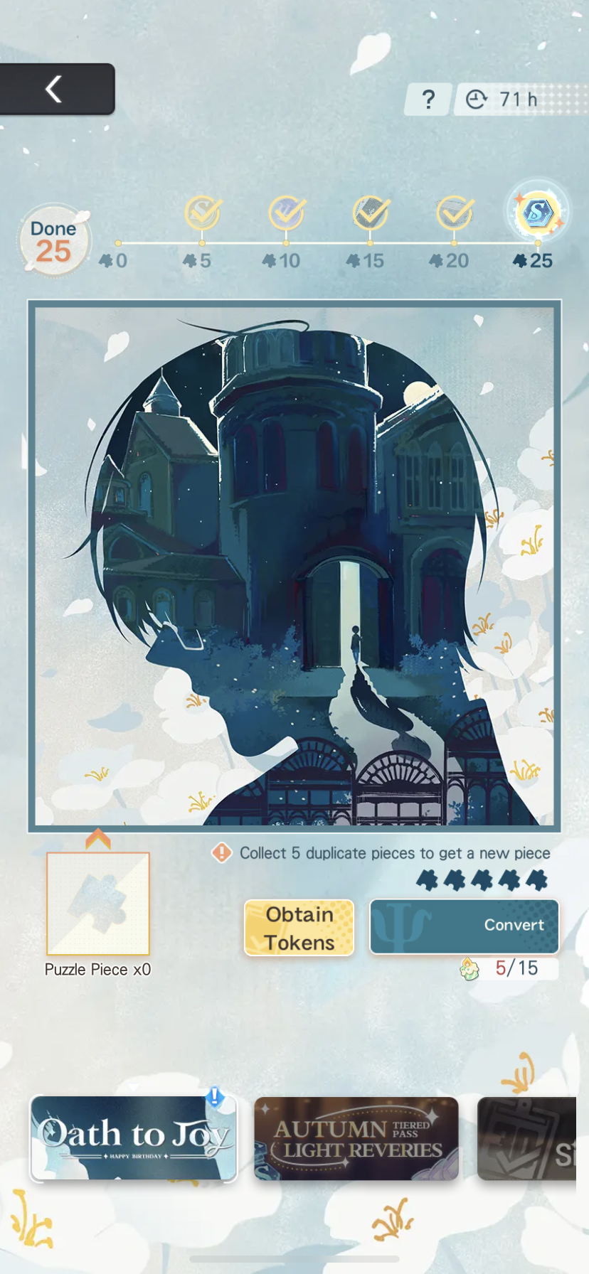 Puzzle Complete…300 Schips gained!! Tears of Themis HoYoLAB