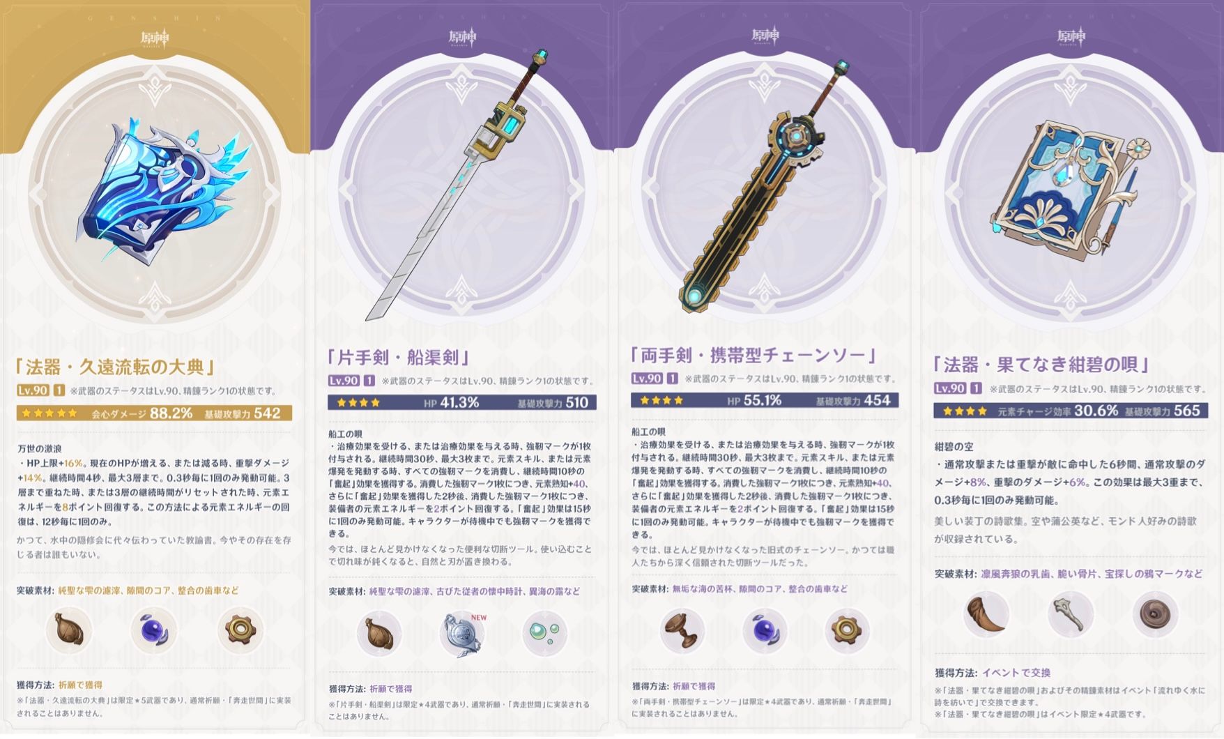 掲示板 #84 - Ver.4.1の武器が一部公開！ 相性のいいキャラクターは