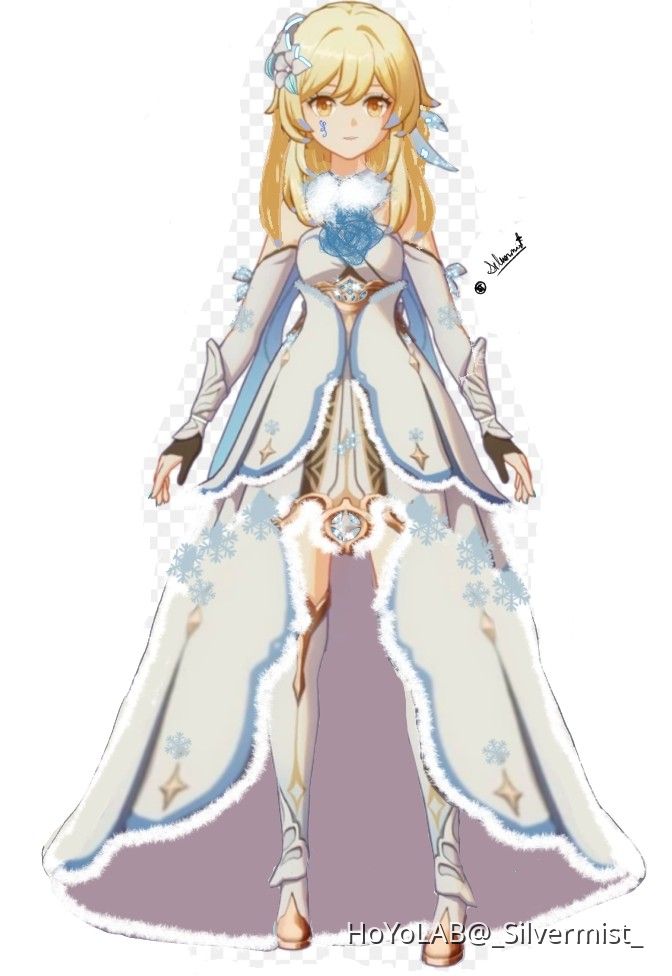 Cryo Lumine (really bad redesign) Genshin Impact | HoYoLAB