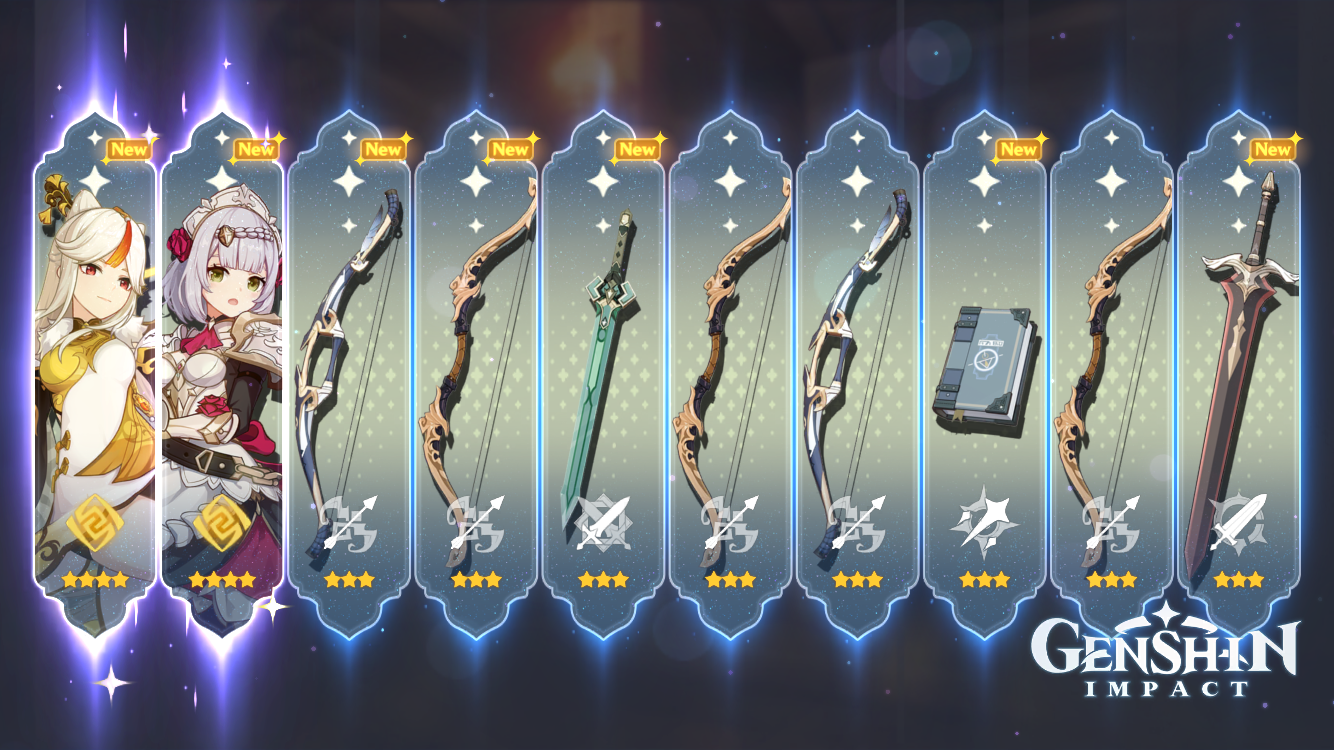 my first ten pull! Genshin Impact | HoYoLAB