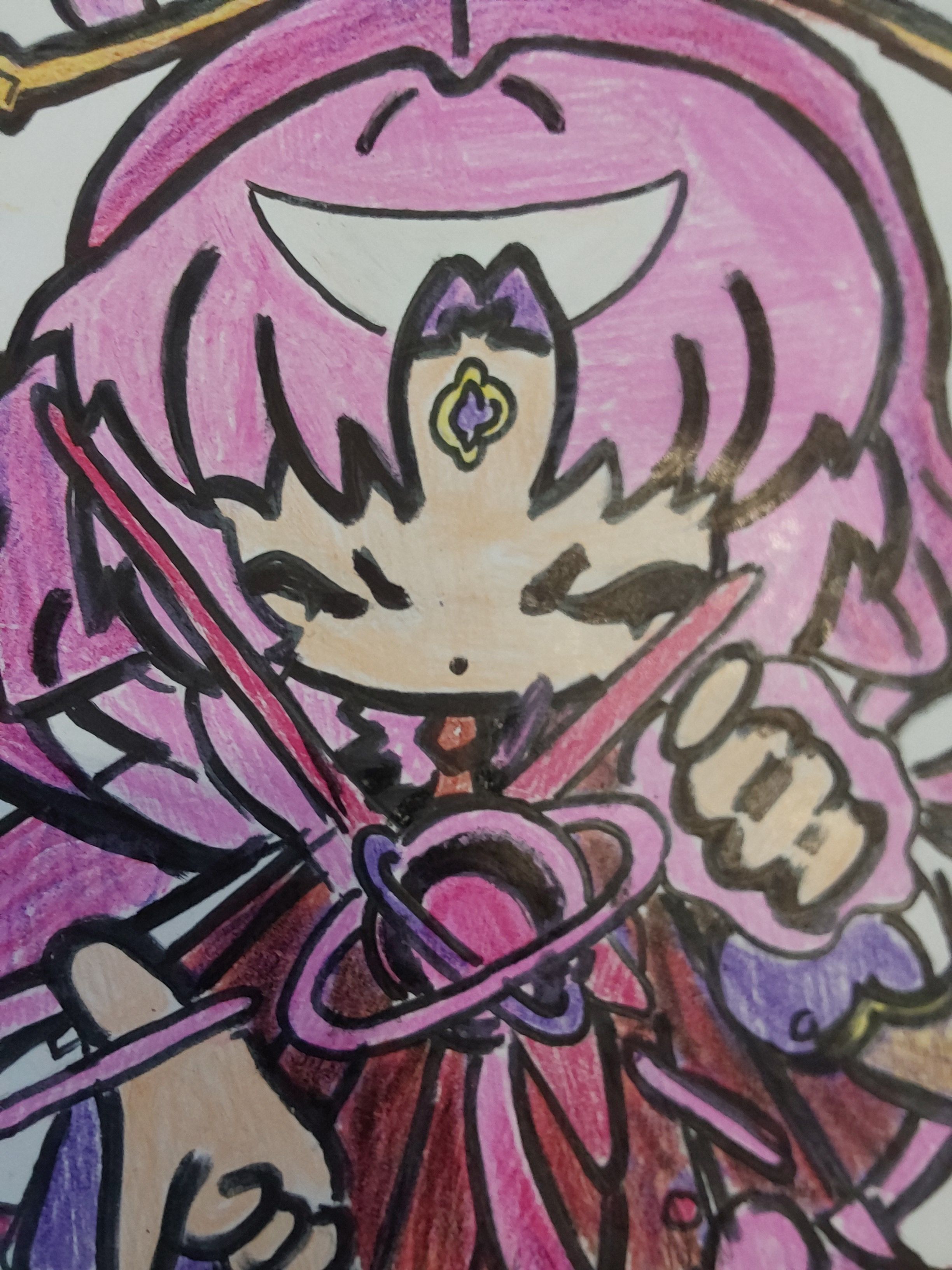 Fu Xuan Card Sticker My fan art on one of Fu Xuan's stickers! (compare) Honkai: Star Rail ...