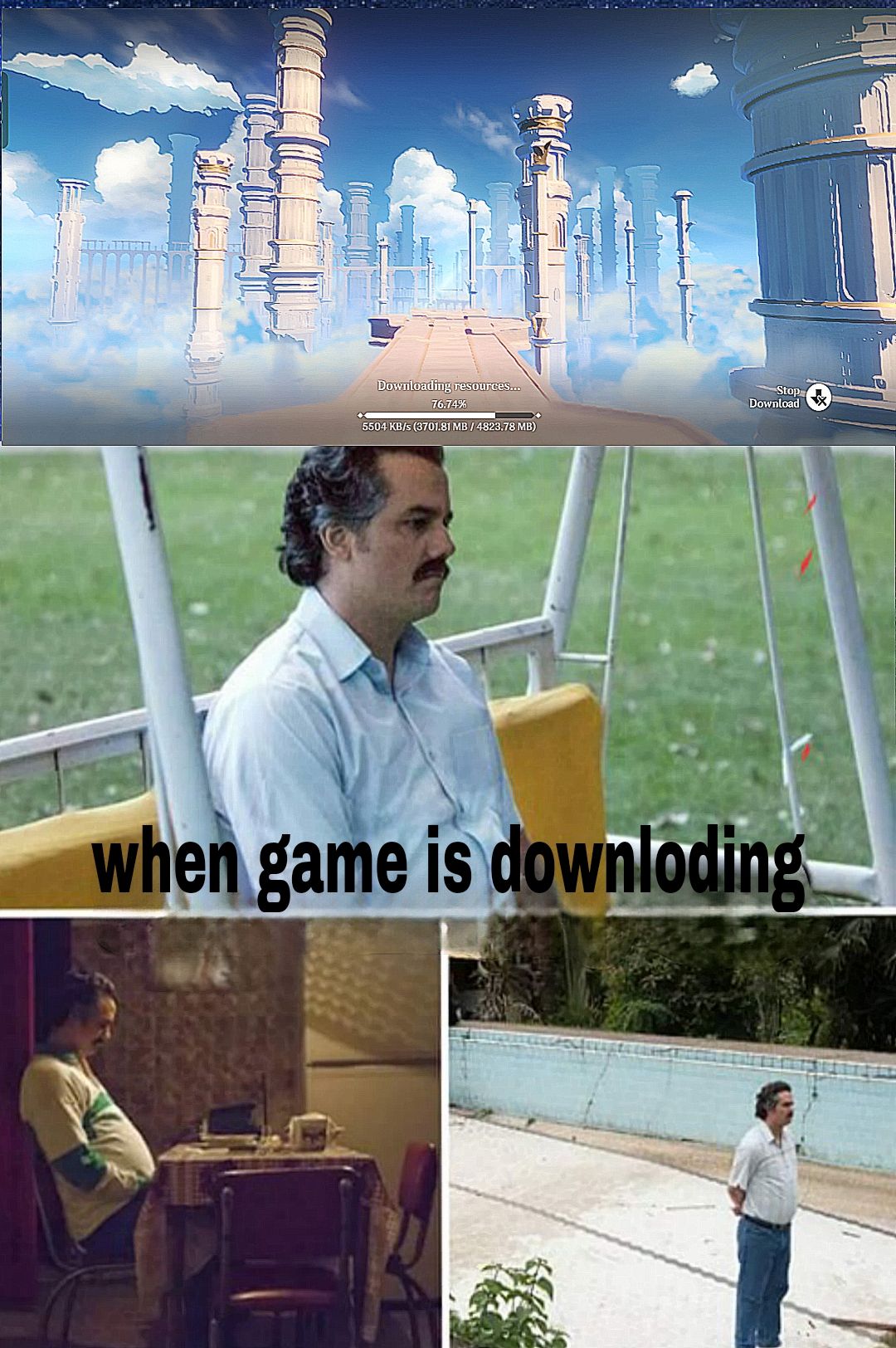 Meme genshin impact hoyolab