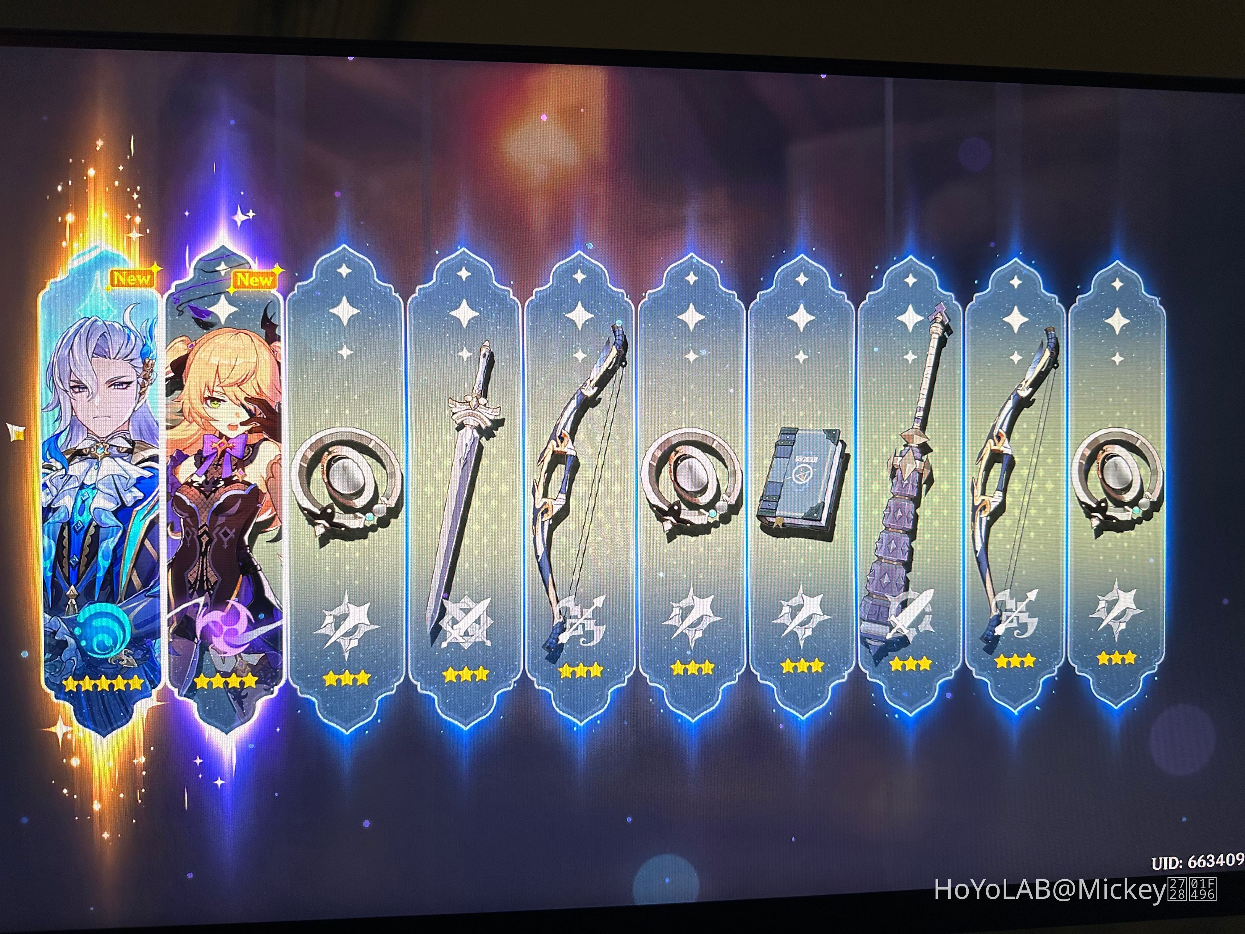 FIRST TEN PULL OF THE NEW UPDATE OMG AAAHHHHH Genshin Impact | HoYoLAB