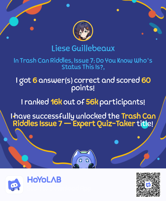 09/28 Dairy Trash Can Riddles Issue 7 Honkai Star Rail HoYoLAB