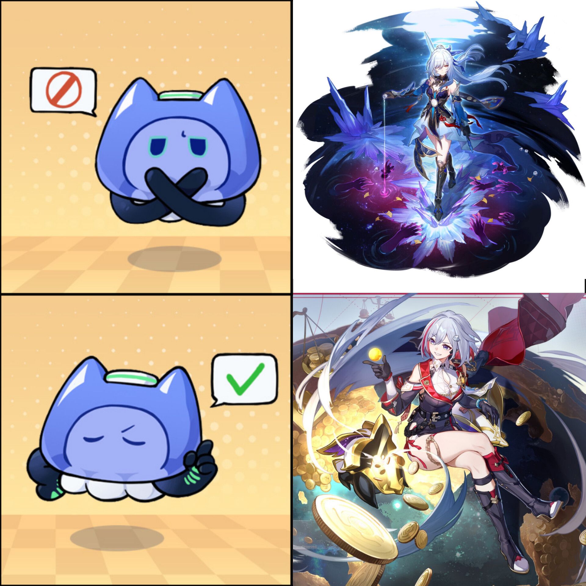 I'm so sorry Jingliu! My luck in HSR still is bad! 😞😔 Honkai: Star Rail ...