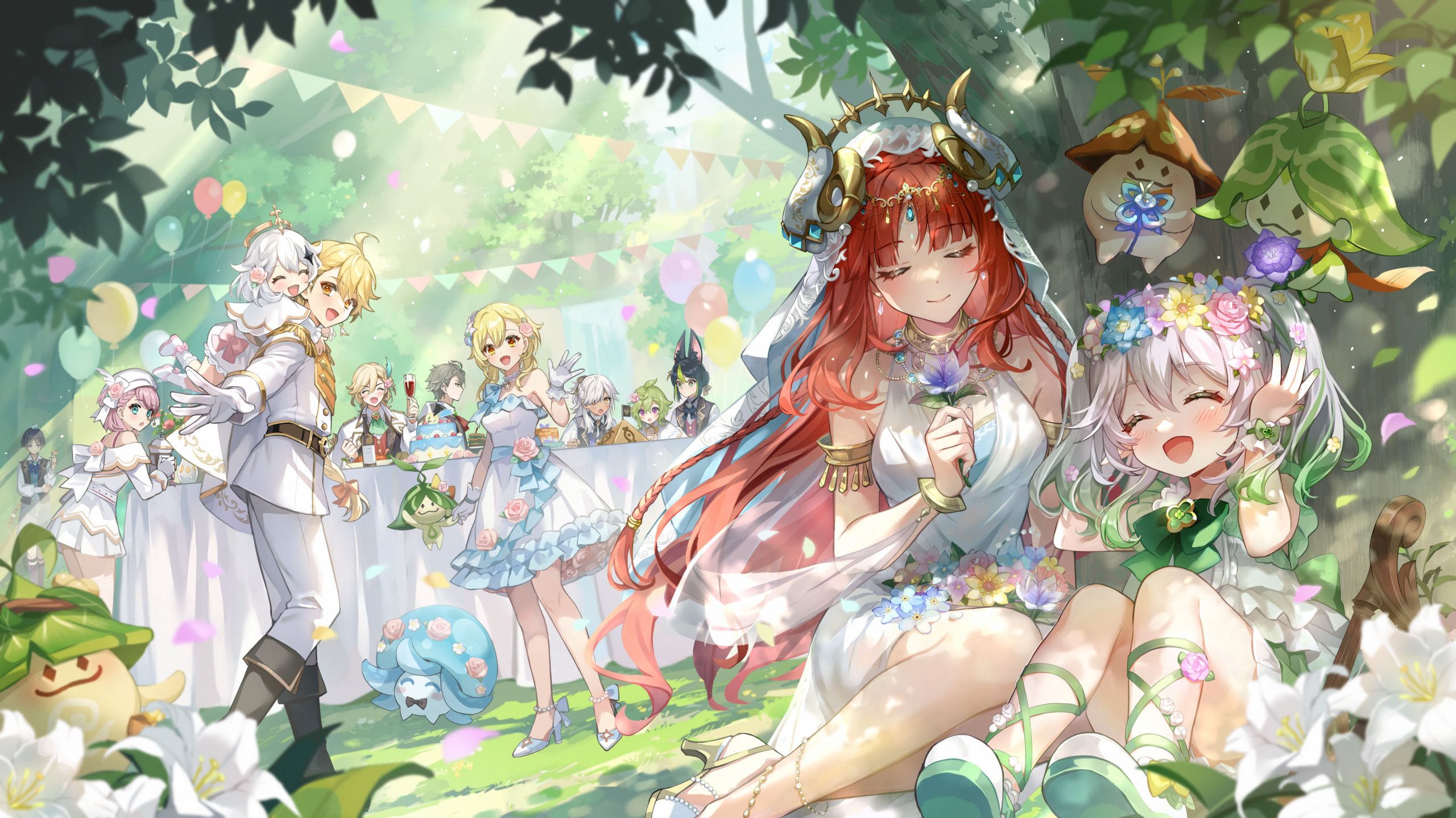 三原神　ウリア　アニメ画 Happy 3rd Anniversary! Genshin Impact | HoYoLAB