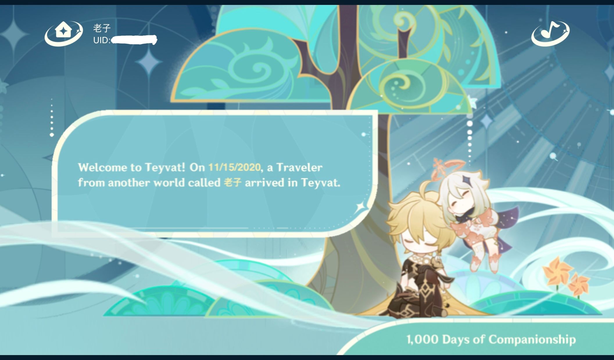 Started playing from 1.1 Genshin Impact | HoYoLAB