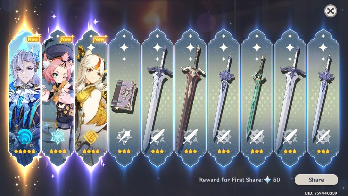 First 5 star character while playing f2p 😭🥹 Genshin Impact | HoYoLAB