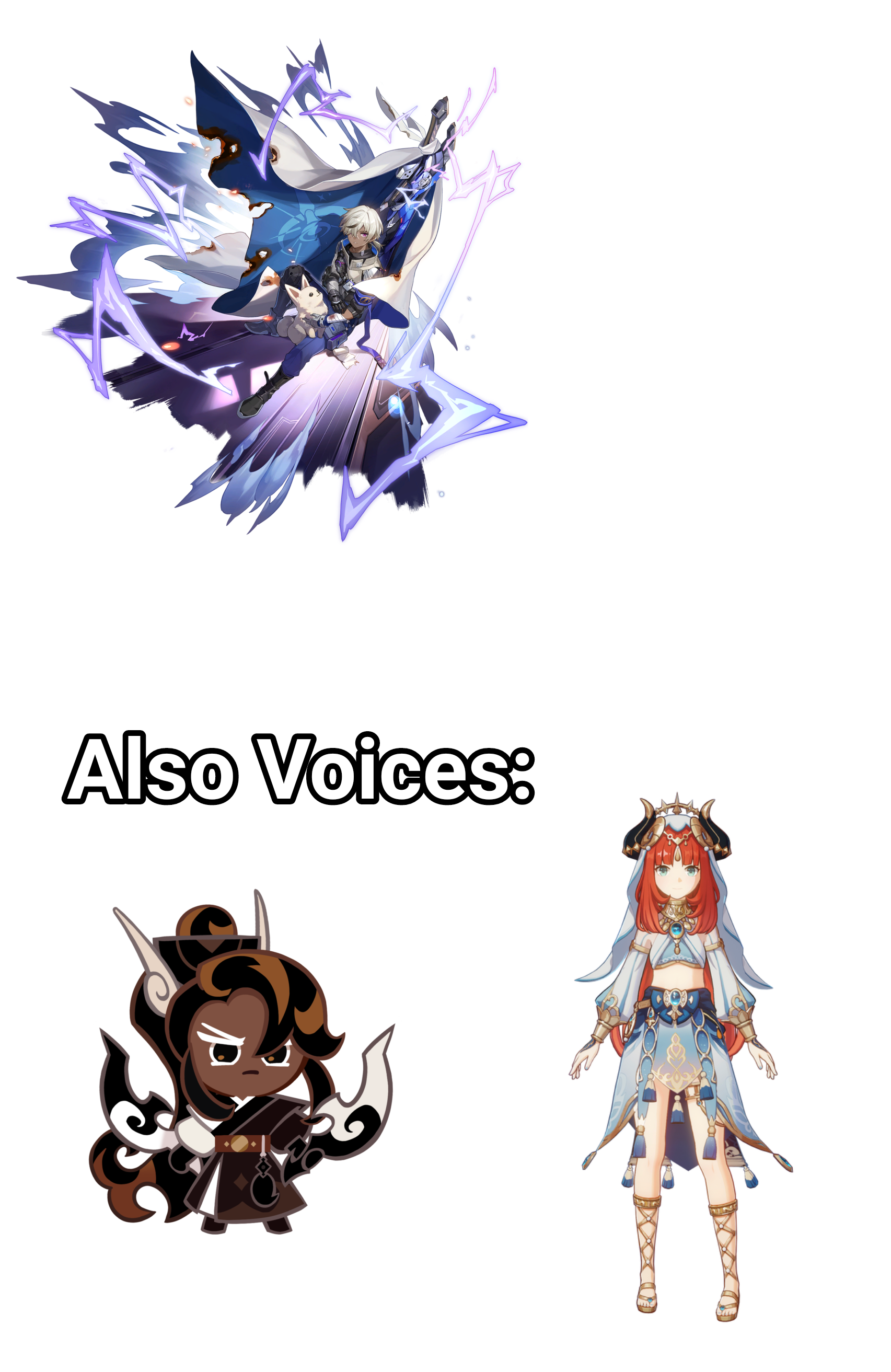 Hsr Voice Actor That Also Voices A Another Character. Honkai: Star Rail