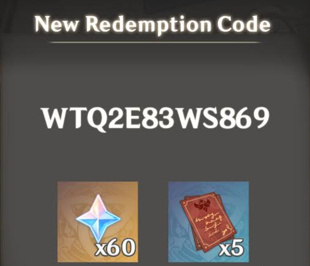 bonus redeem code for my followers. Genshin Impact | HoYoLAB