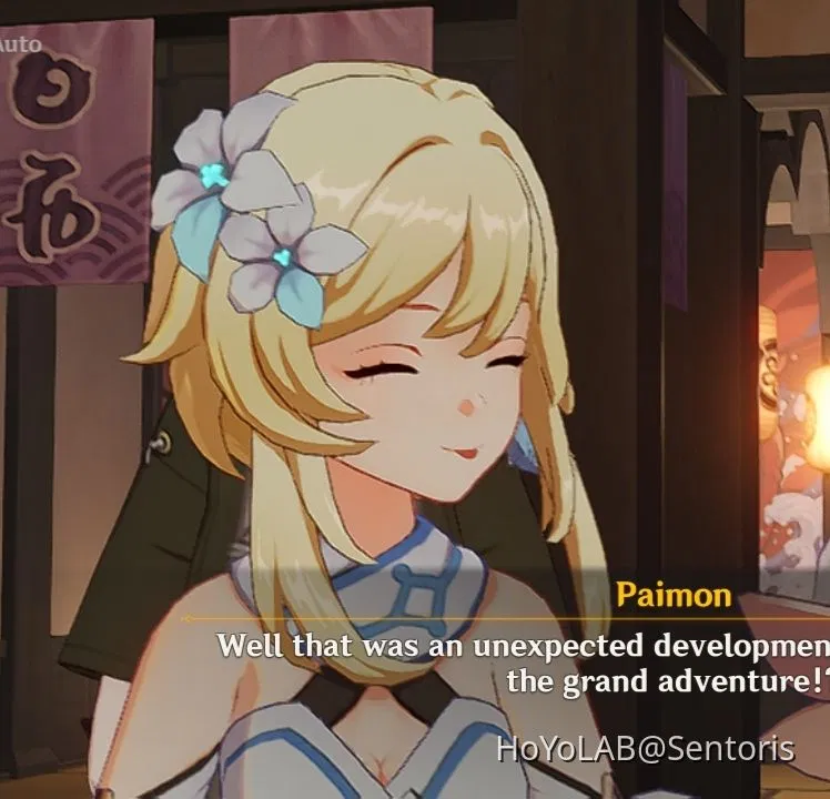 Lumine did that? Holy ****! That's so cute!!! Genshin Impact | HoYoLAB