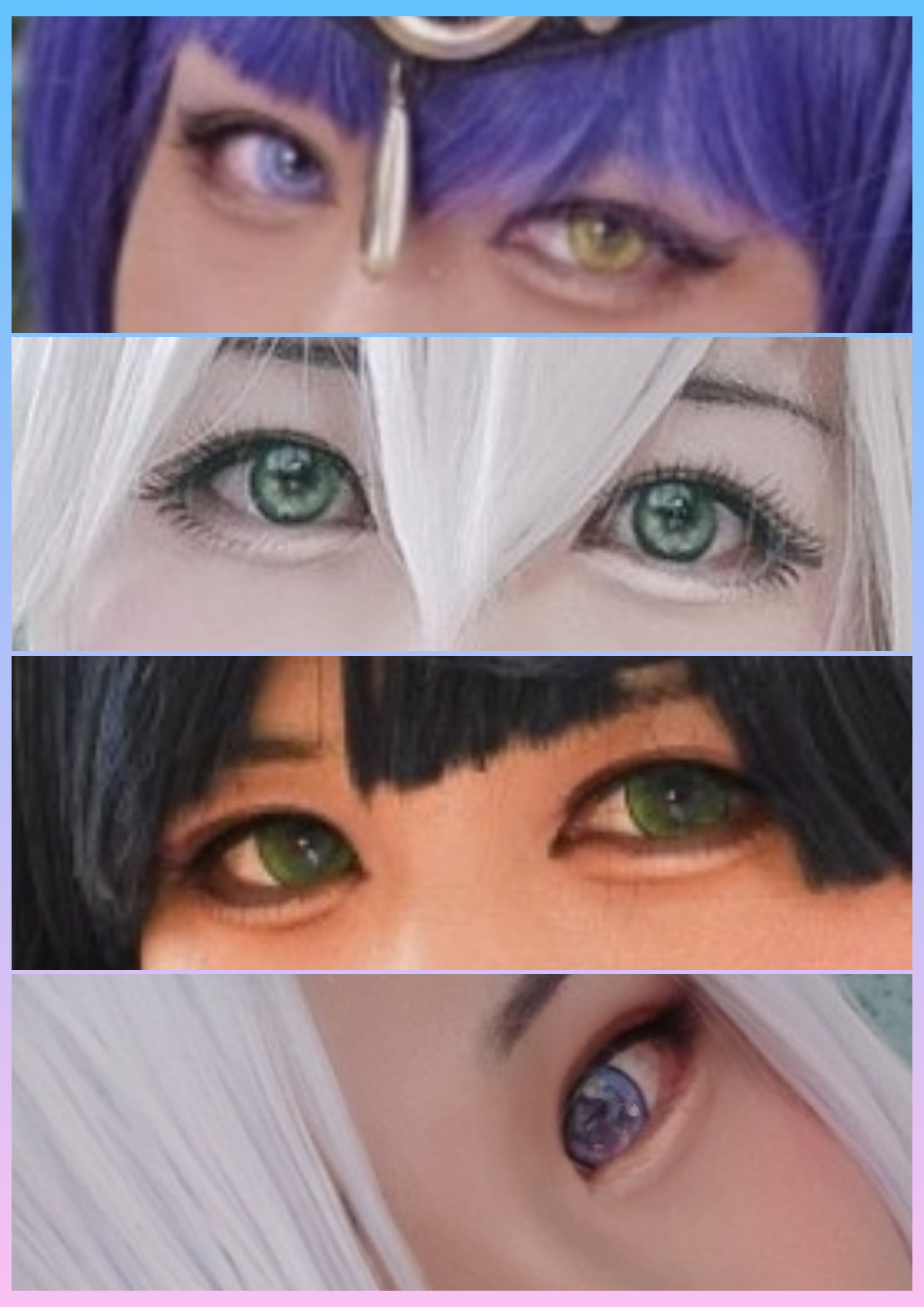 原神目元詰め合わせ Genshin Impact HoYoLAB