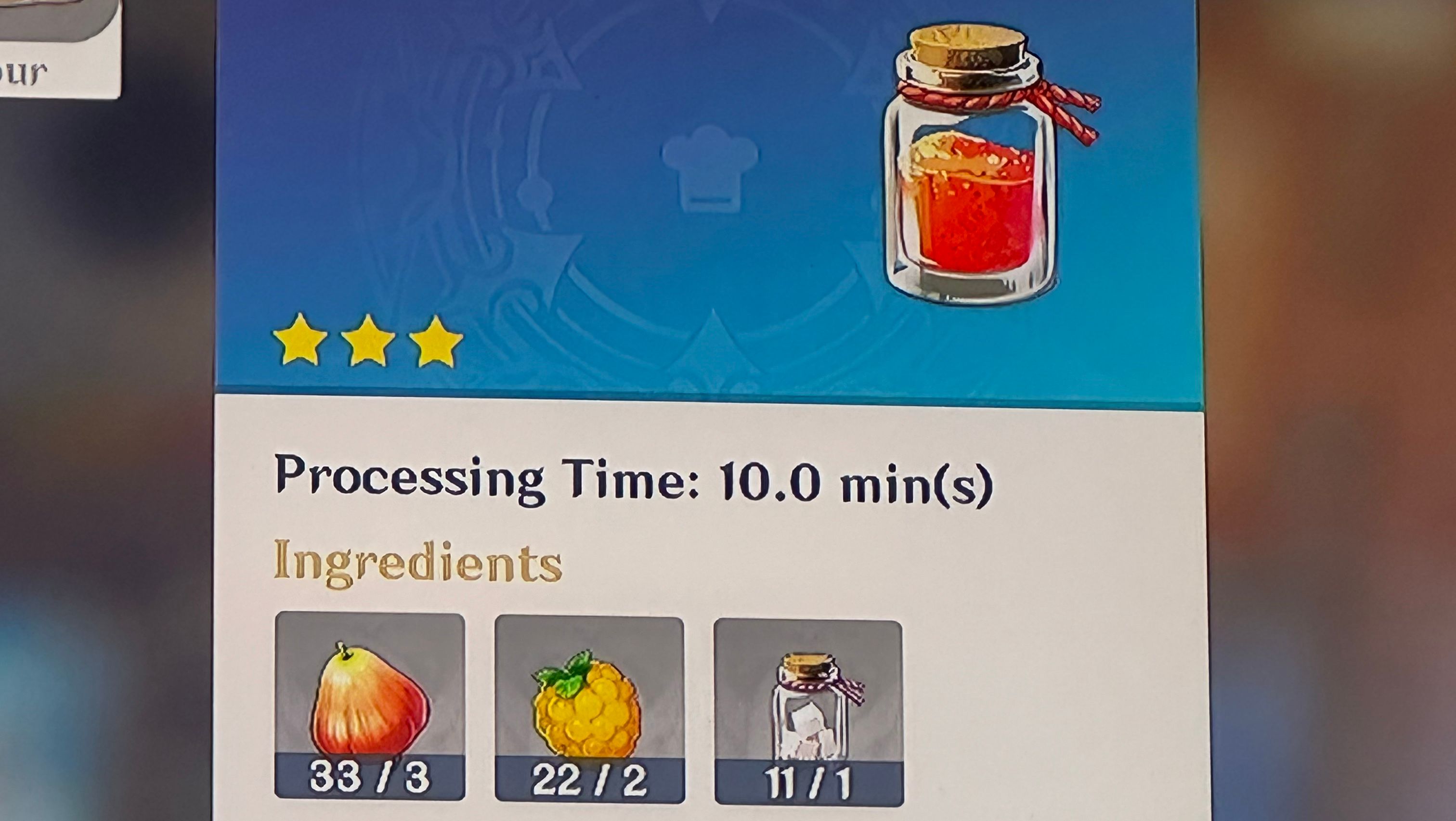 Perfect Amount of Jam Genshin Impact HoYoLAB