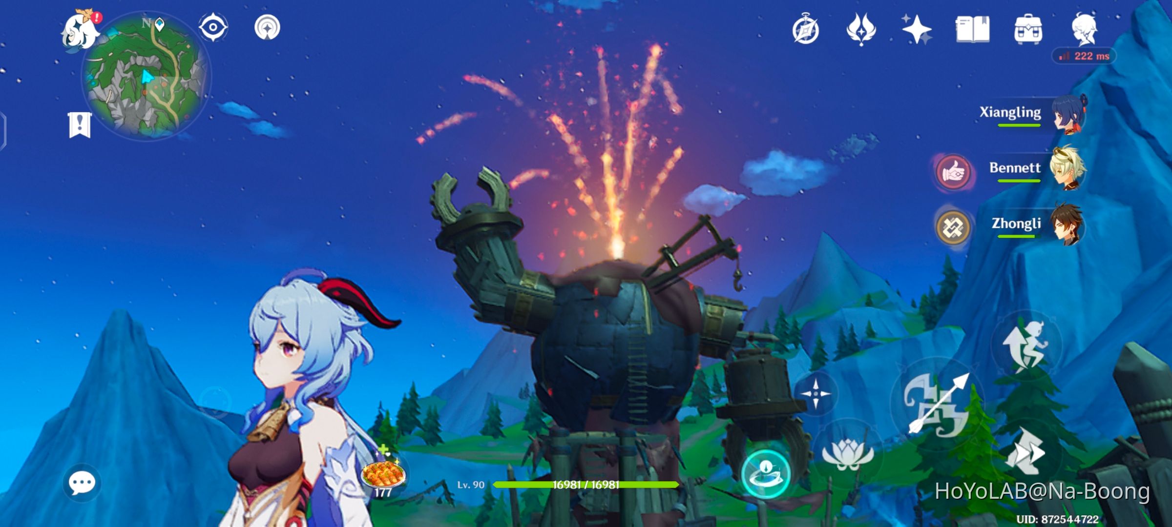 kembang api di markas hilichurl | HoYoLAB