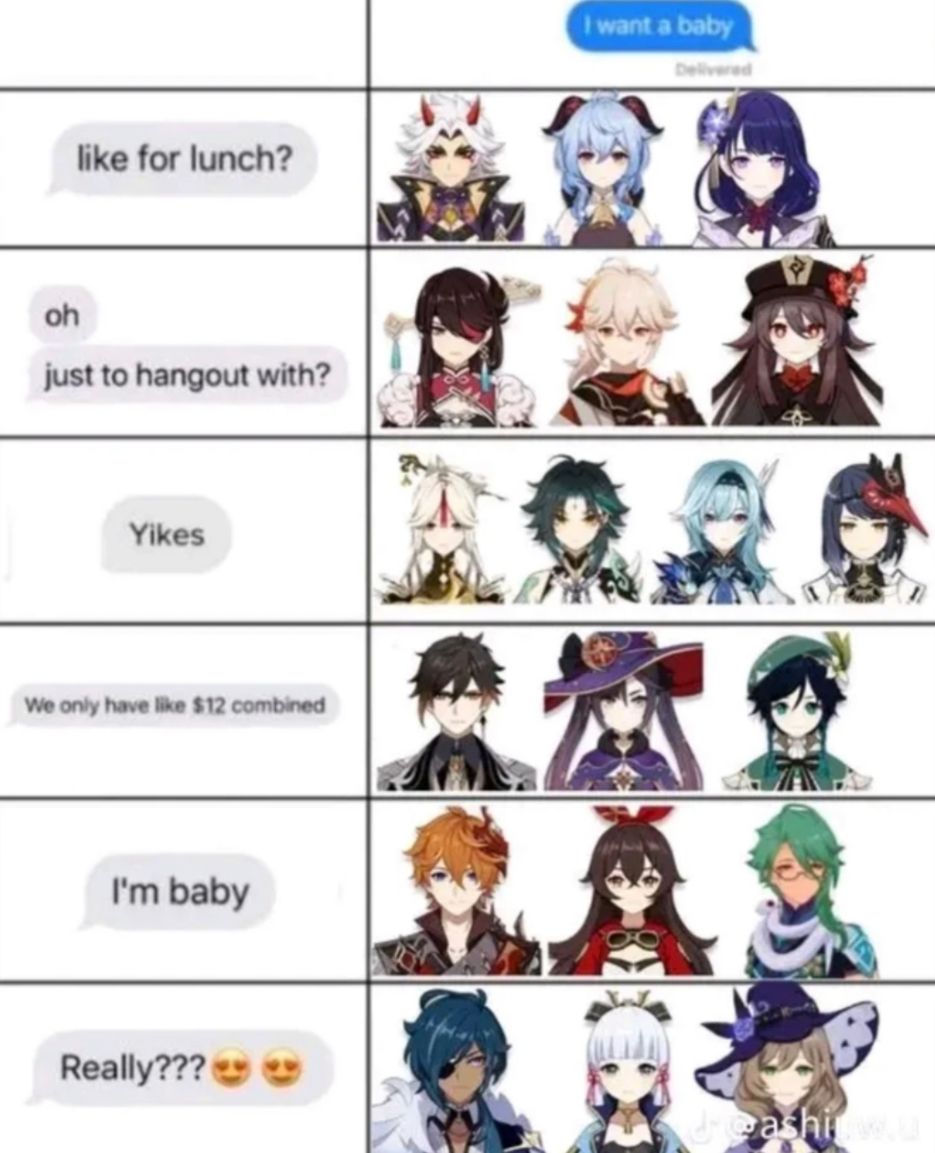 Day 28 of posting Genshin memes Genshin Impact | HoYoLAB