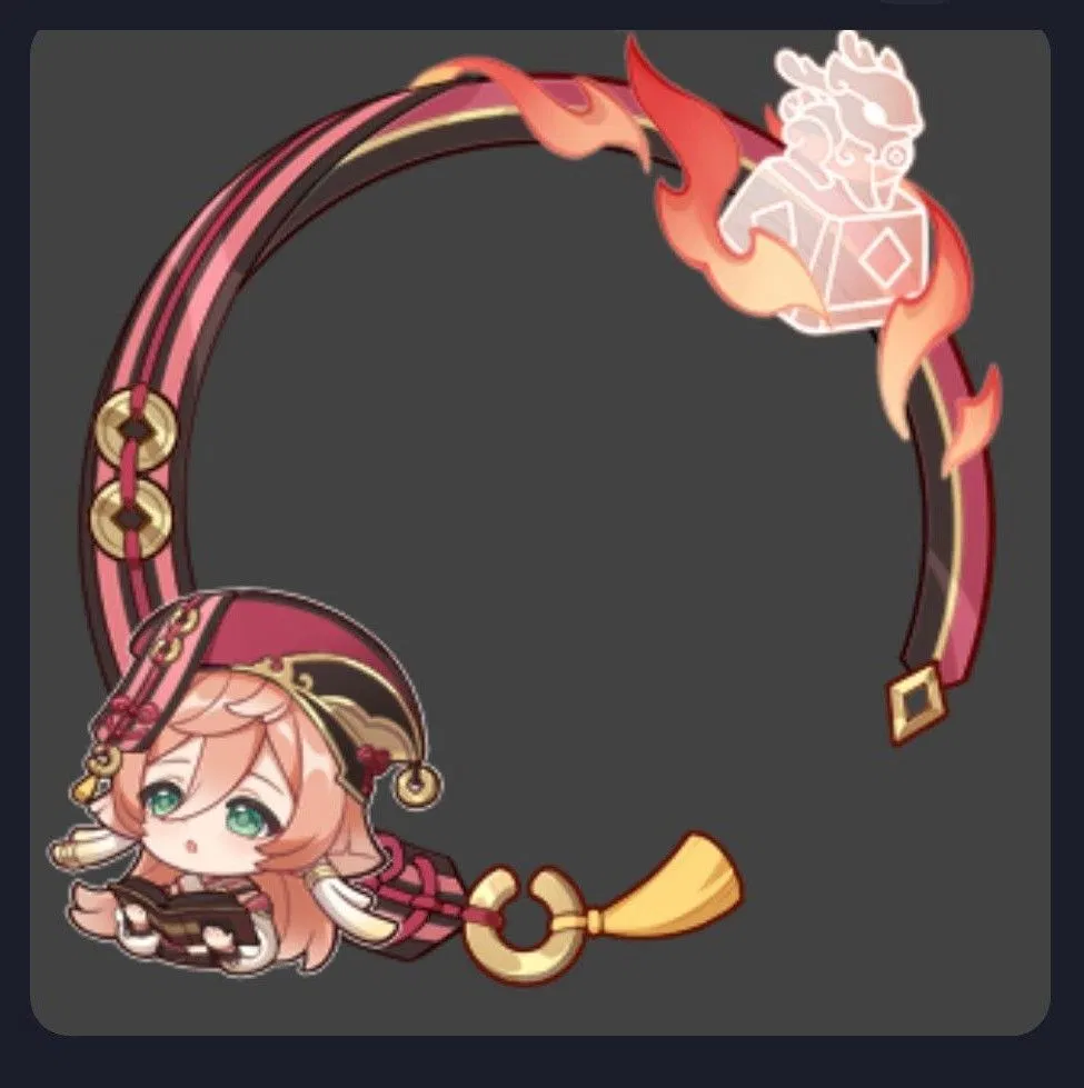 キャラアイコンフレームのために！？ Genshin Impact HoYoLAB