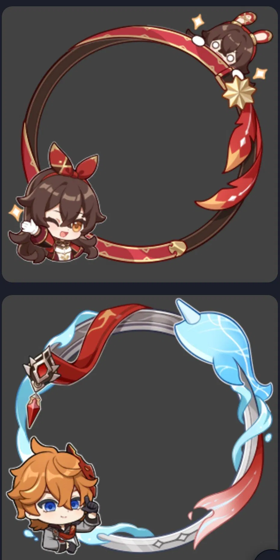 キャラアイコンフレームのために！？ Genshin Impact HoYoLAB