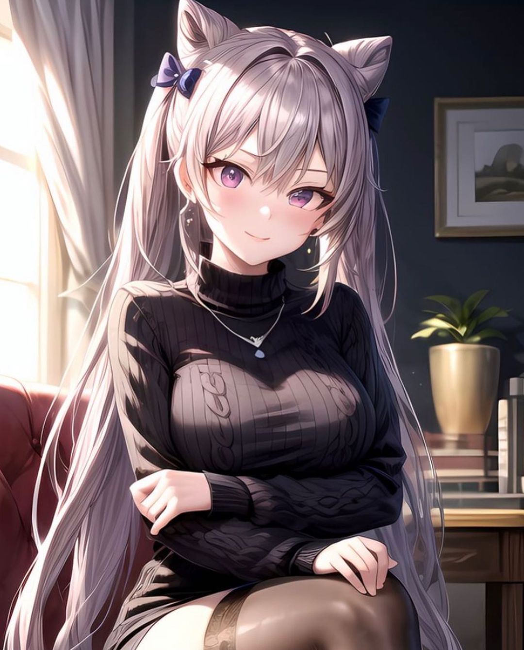 Fan art Keqing "Onesan Version" Honkai Star Rail HoYoLAB