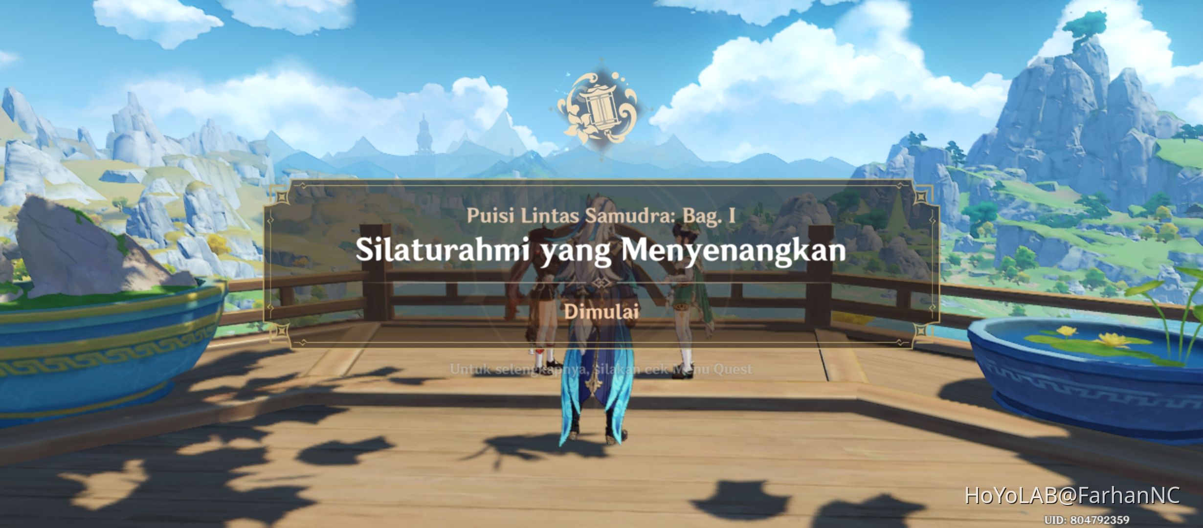 Event quest "Puisi Lintas Samudra Bag. 1 akhirnya selesai juga Genshin ...