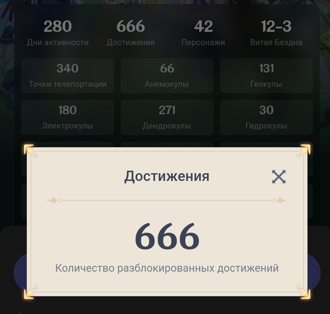 Шел 280 день приключений в Геншине у автора этого поста Genshin Impact ...