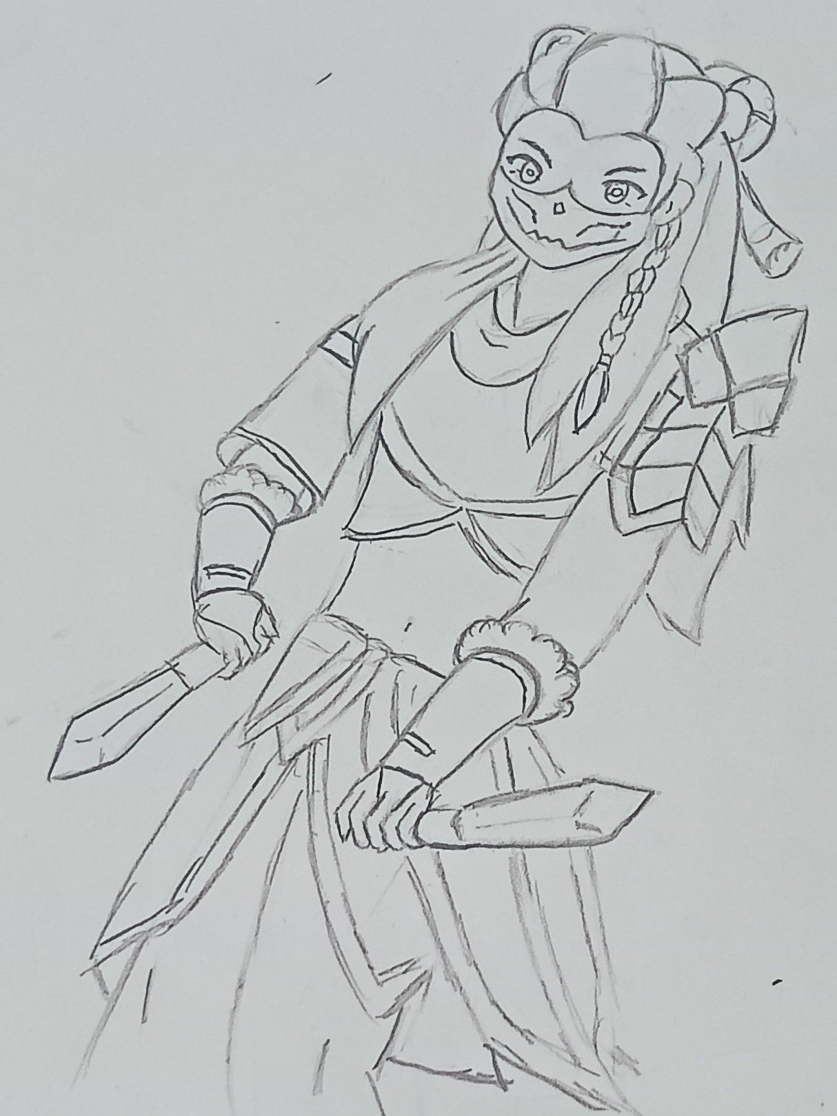 Aloy with Ninja Costume🥷 Genshin Impact HoYoLAB