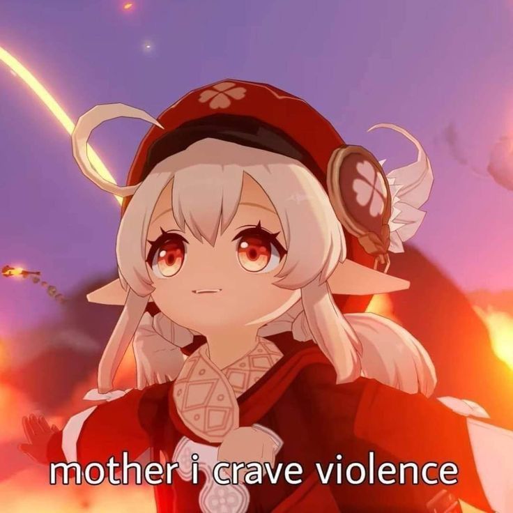 mother I crave violence! Genshin Impact HoYoLAB