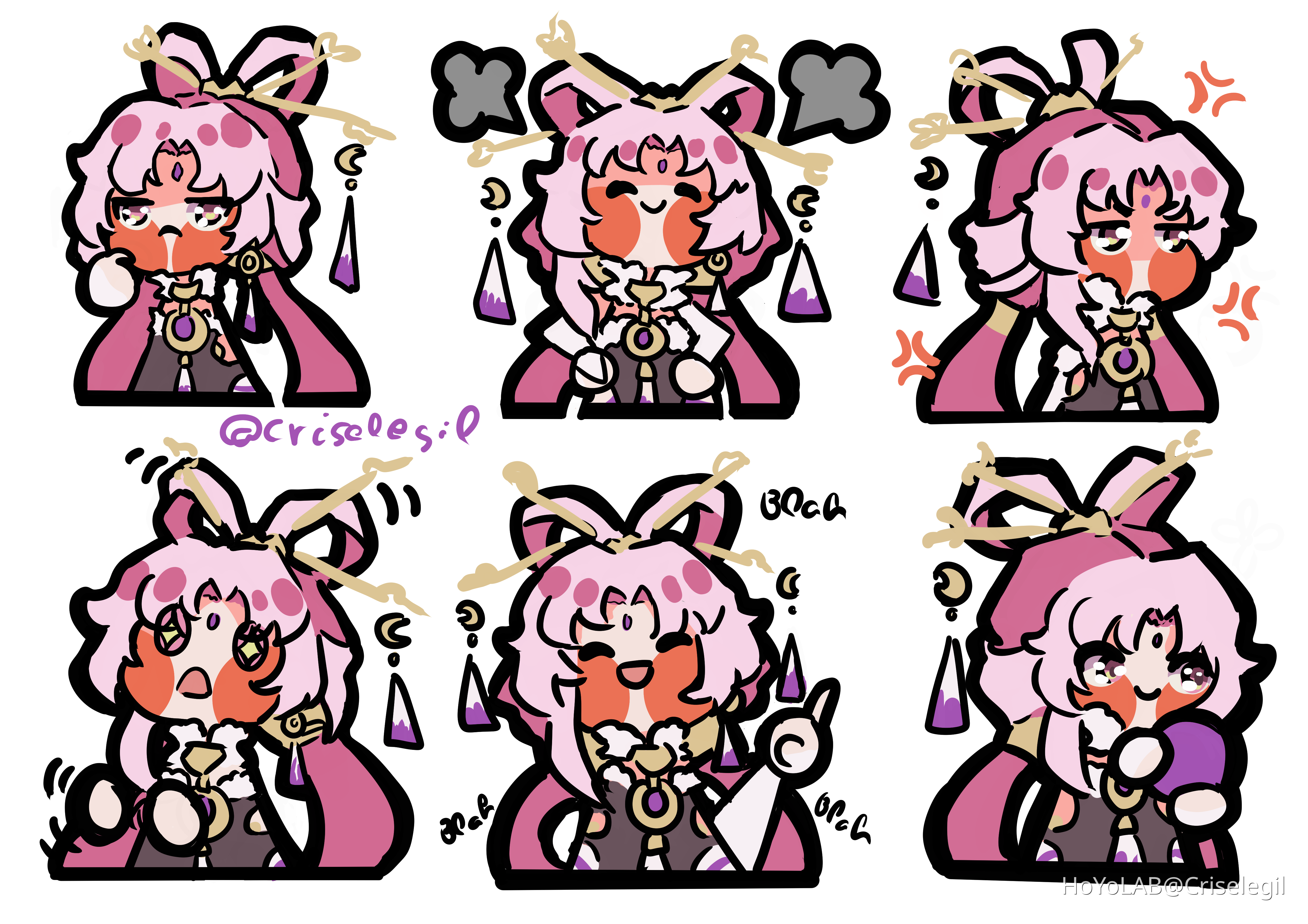 Fu Xuan's Stickers Honkai: Star Rail | HoYoLAB