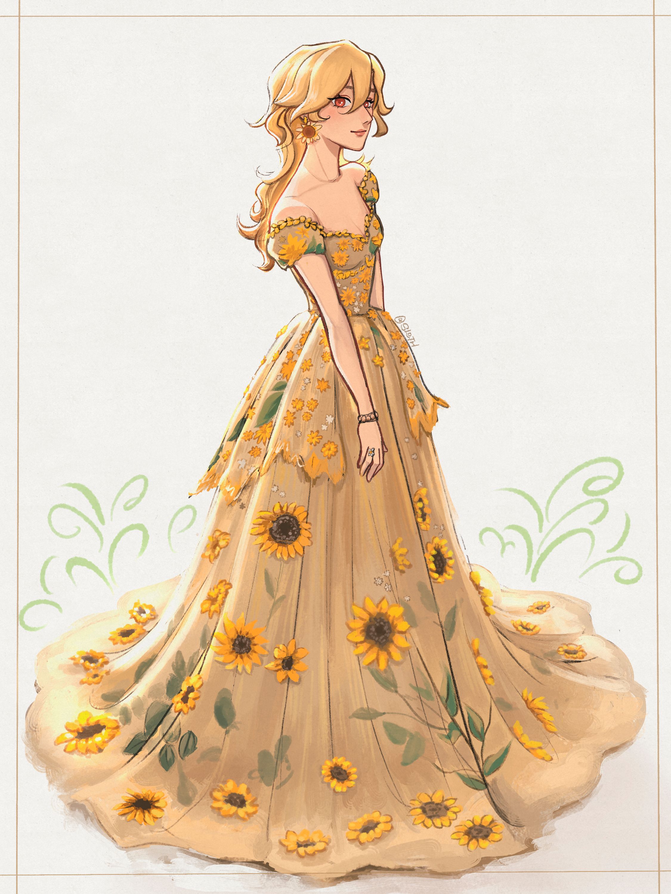 The sun and the flower Genshin Impact HoYoLAB