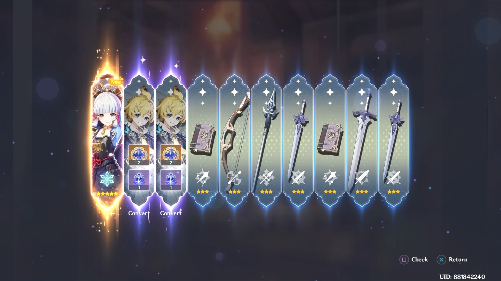 My pull or wish for the last 8 month ( F2P Btw ) Genshin Impact | HoYoLAB