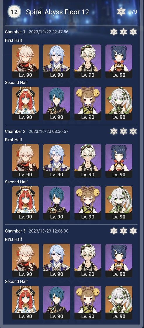 Finally can 36 abyys after 3 years Genshin Impact | HoYoLAB