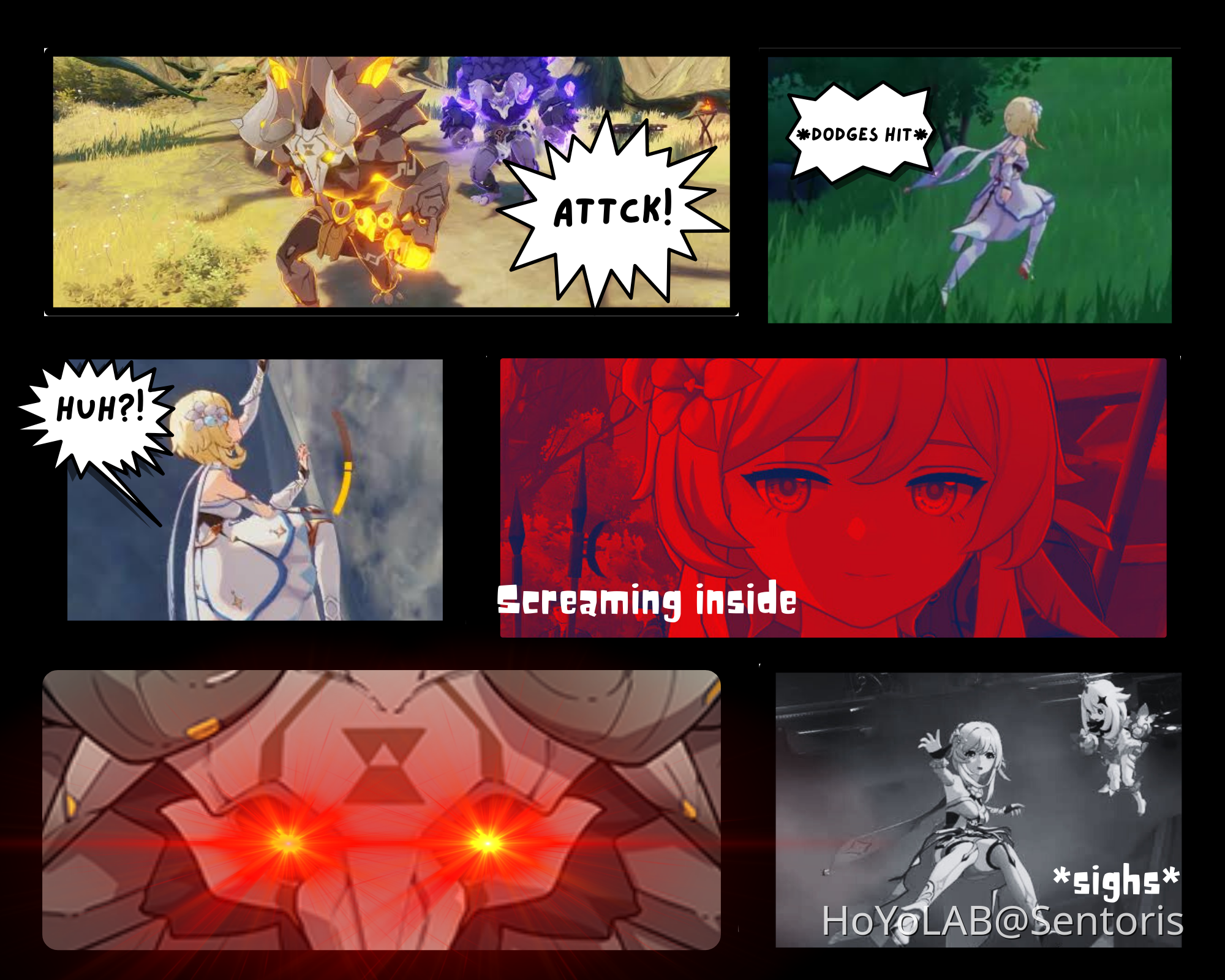 Enclosed spaces! Can we relate? Genshin Impact | HoYoLAB