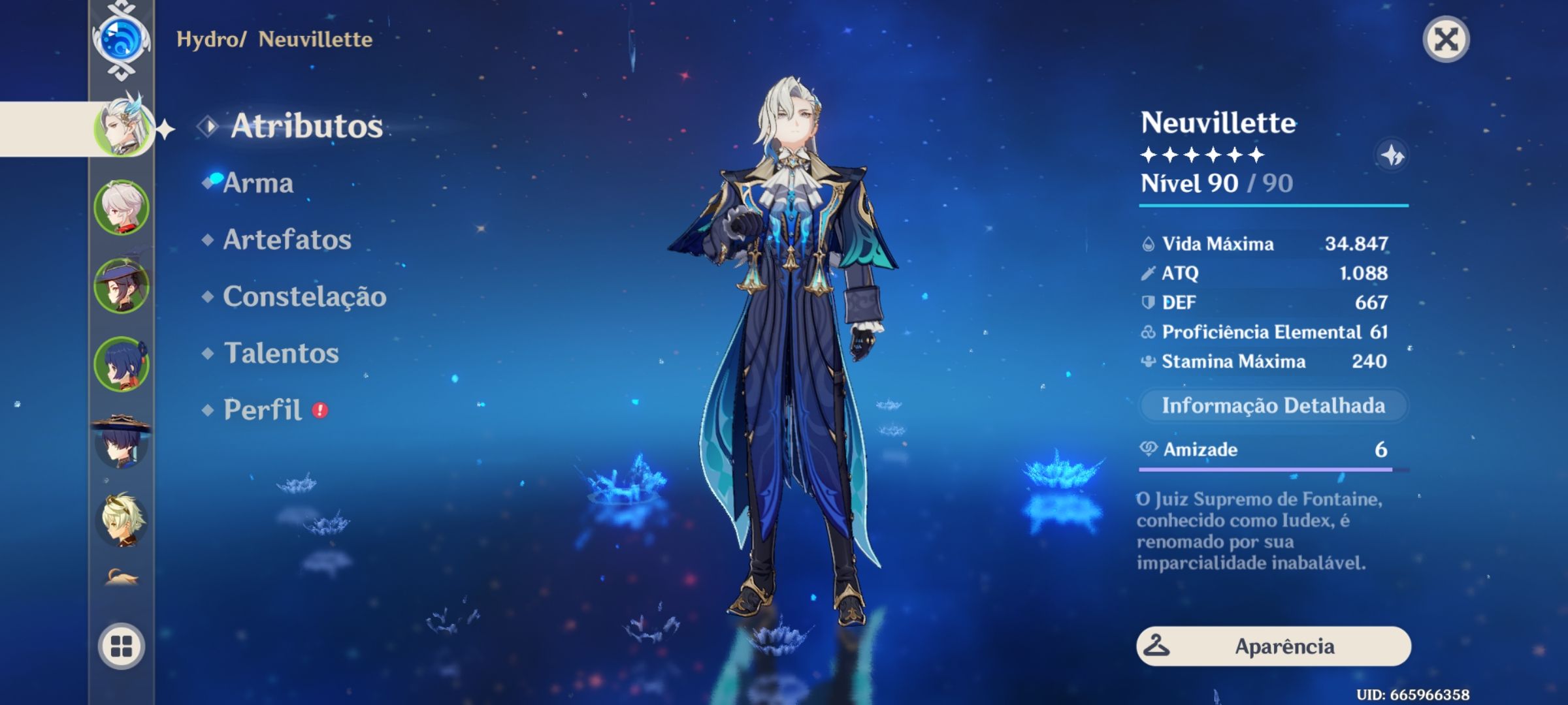 opiniões sobre meu neuvillette... (A tiara dele está de improviso