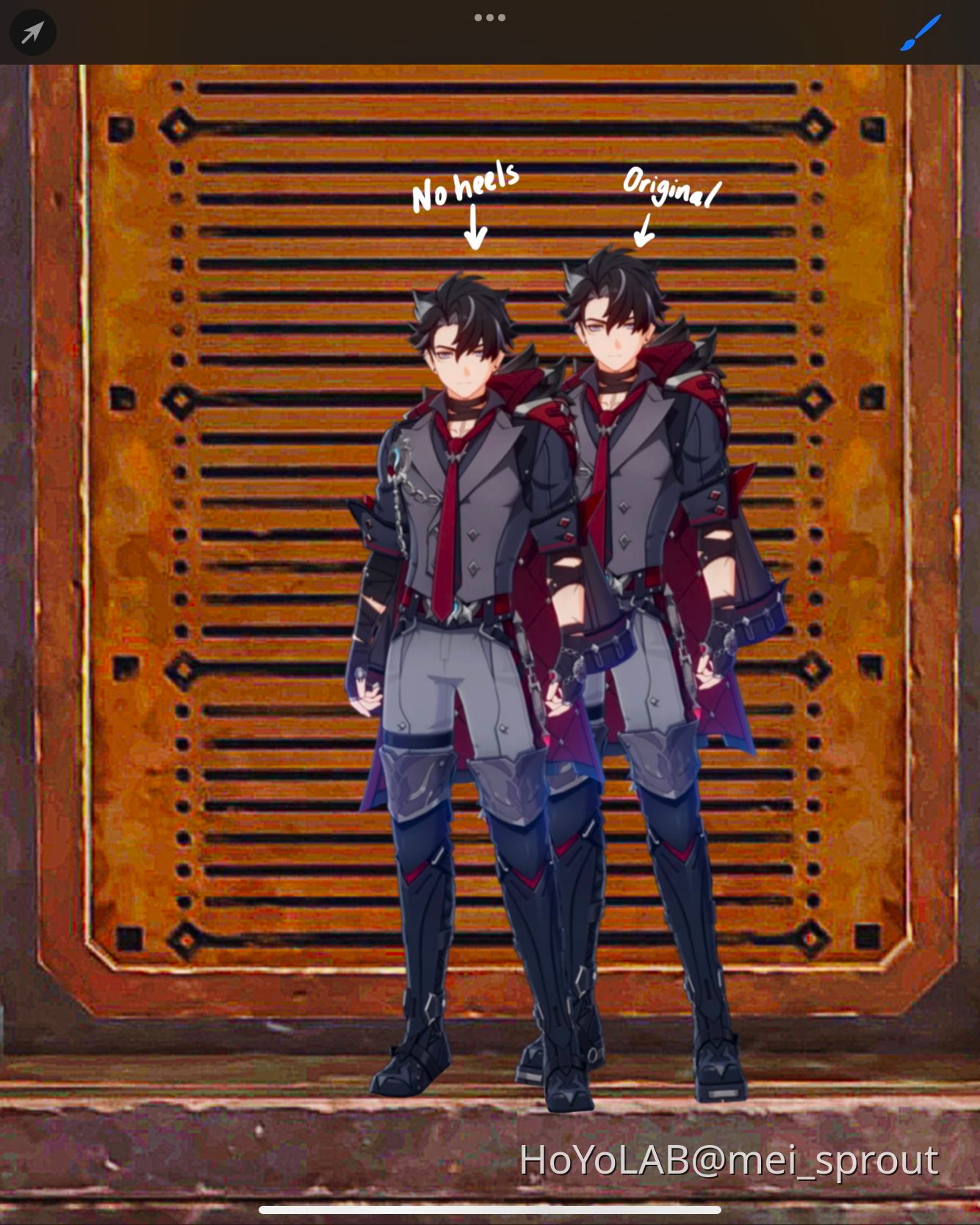 Some character heights! Saw someone doing this and thought I’d try it 🙃 ...