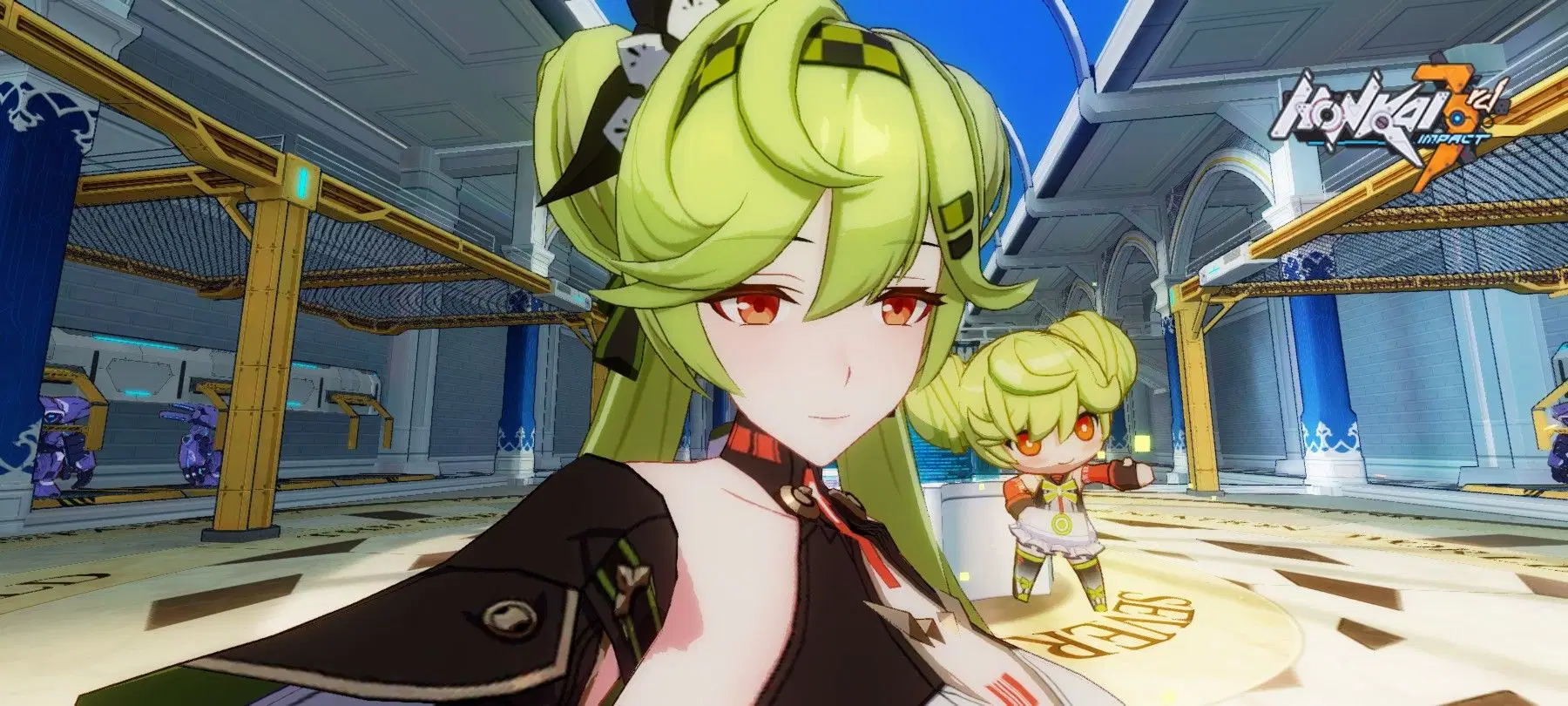 Happy birthday, Ai-chan and Ai Hyperion Λ 💚 ♪(^∇^*) Honkai Impact 3rd |  HoYoLAB, image size:1800x810