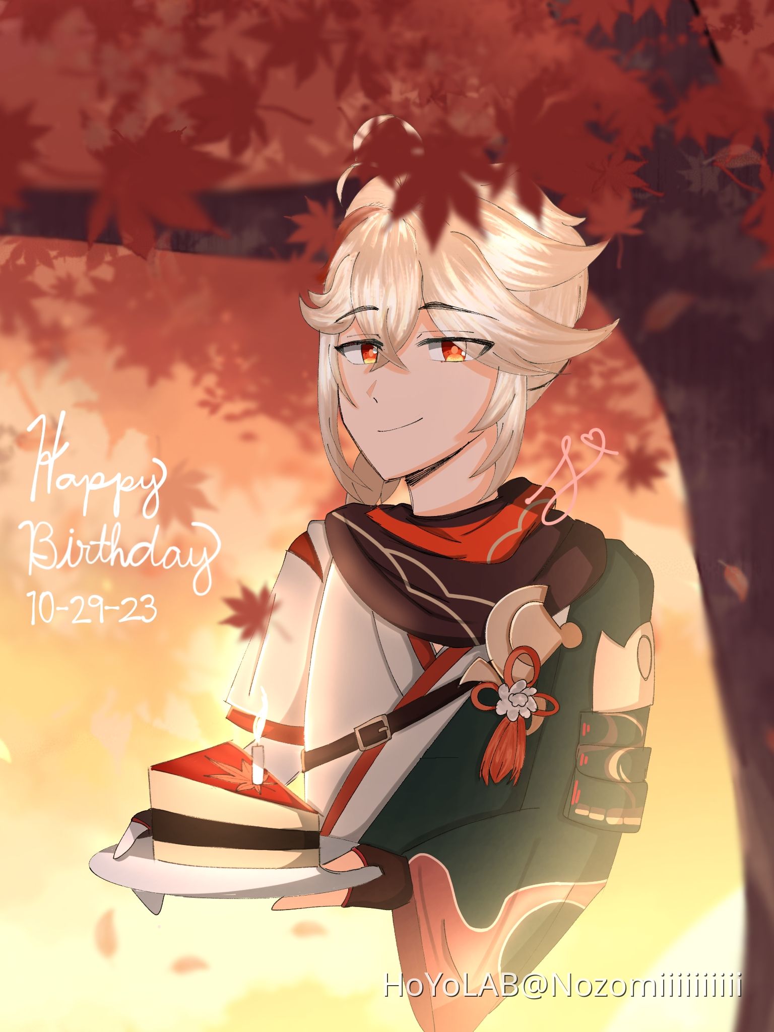 HAPPY BIRTHDAY KAZUHA!!! Genshin Impact HoYoLAB
