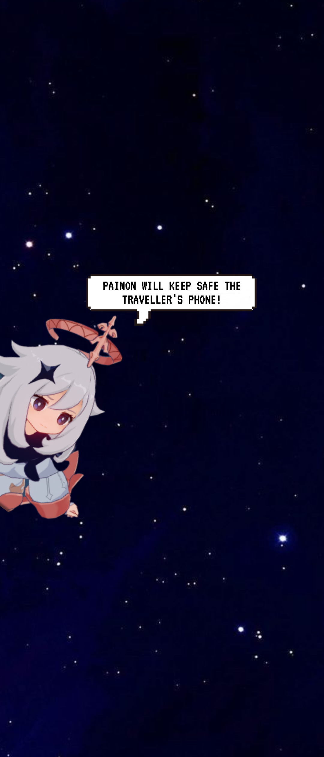 Paimon's lock screen Genshin Impact | HoYoLAB