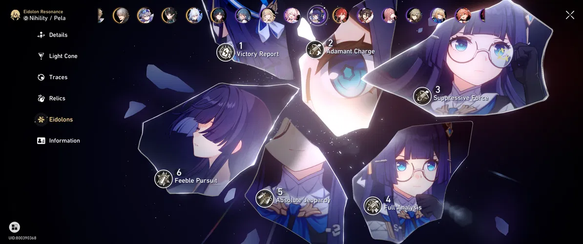 Зеле star rail. Эйдолоны хонкай стар рейл 6. 6 эйдолон персонажей хонкай стар рейл. 6 эйдолон ханьи. 6 эйдолон honkai star rail.