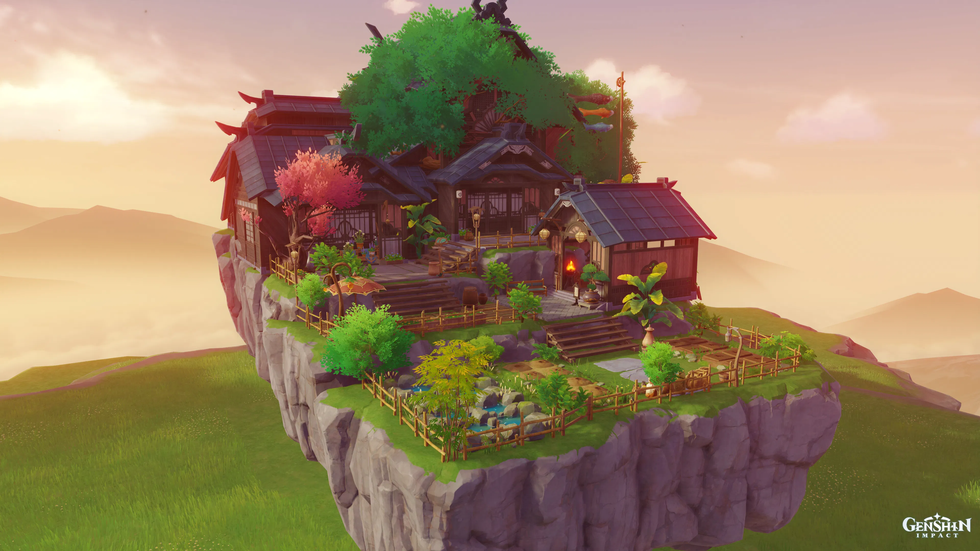 The Reclusive's Floating Abode Serenitea Pot Genshin Impact HoYoLAB