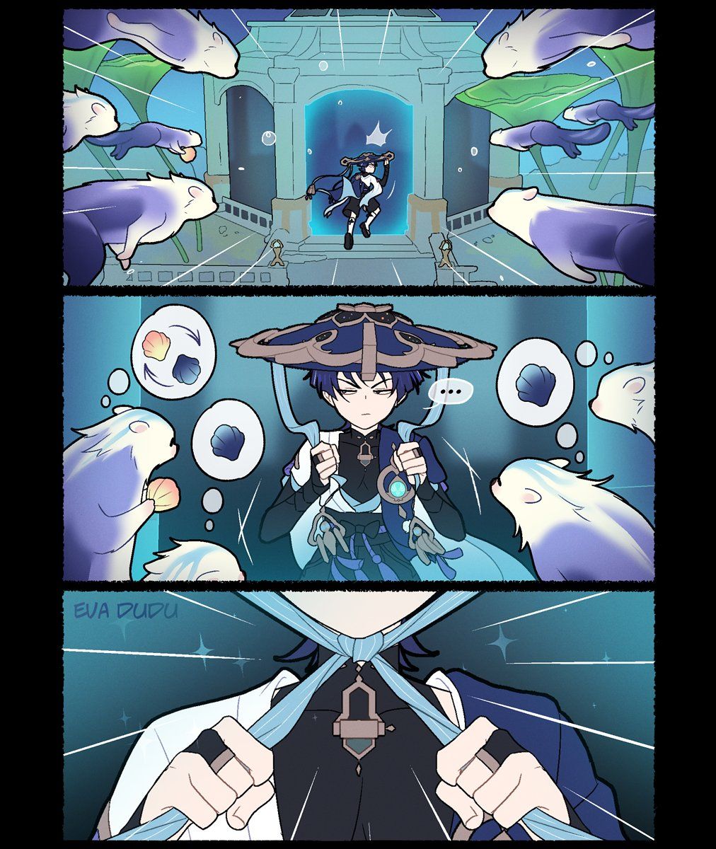 Hat guy Genshin Impact HoYoLAB