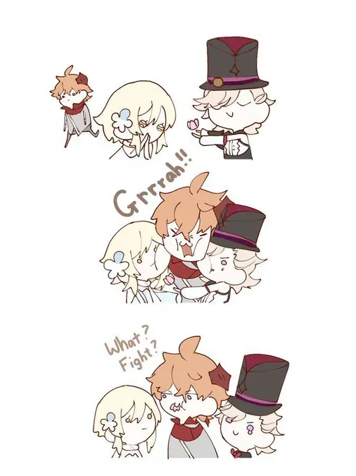 Ship ( lumine x childe)🩵 Genshin Impact HoYoLAB