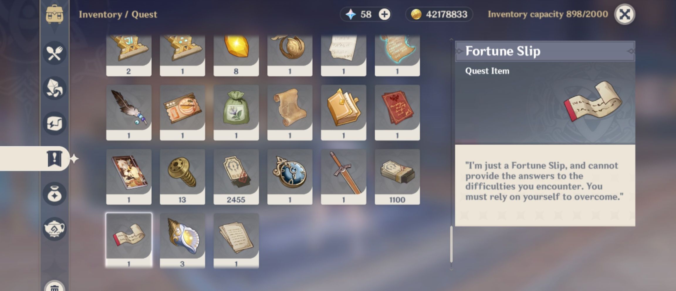 Fortune Slip Wisdom Genshin Impact HoYoLAB