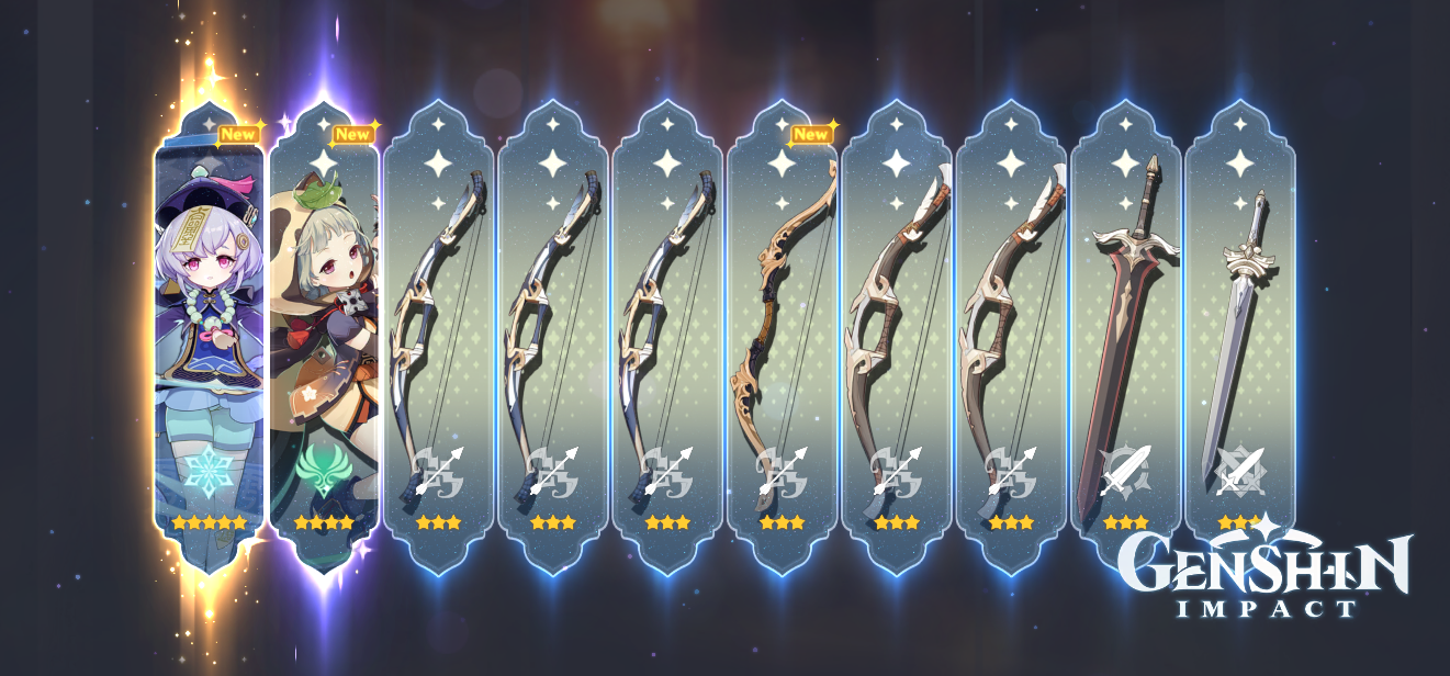 2 new characters/ First post 💚💙 Genshin Impact HoYoLAB