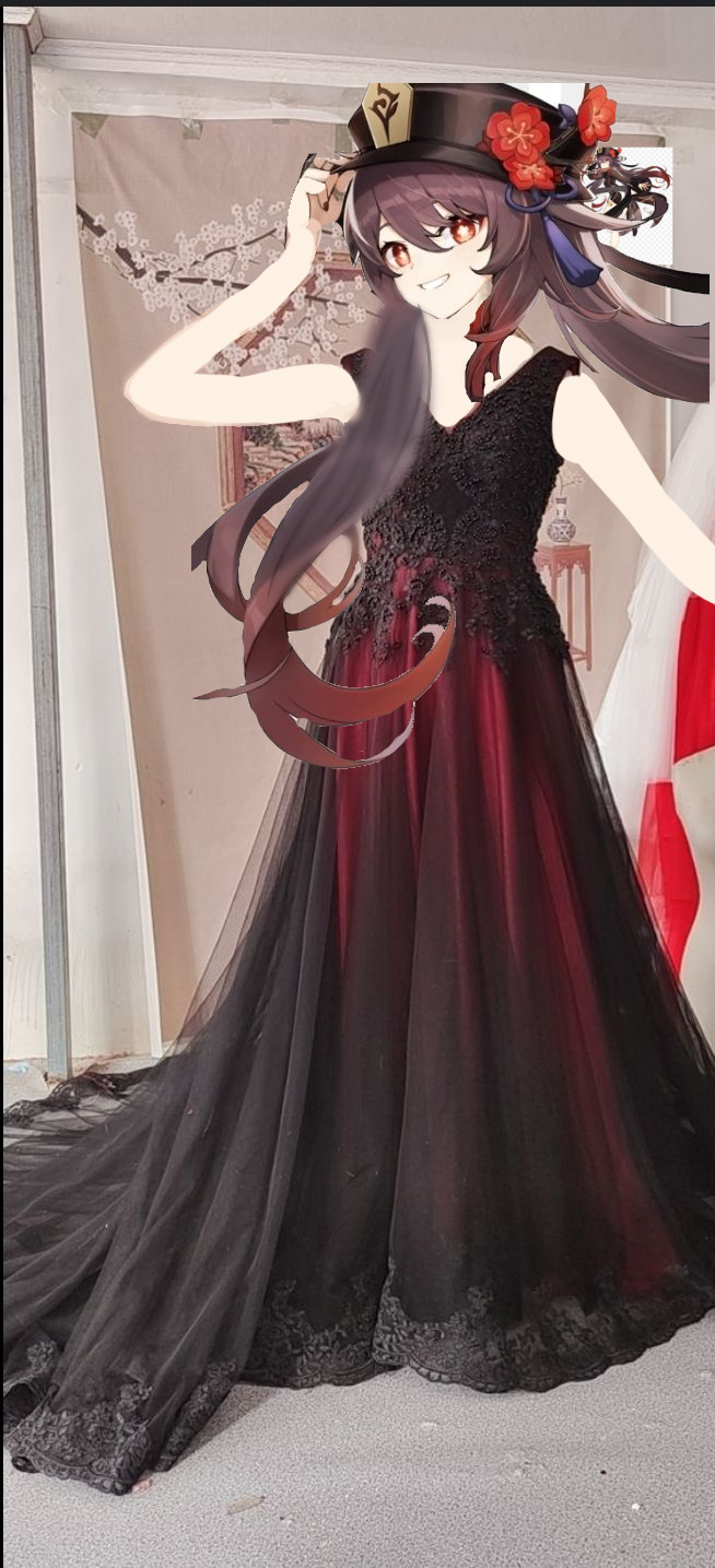 i-drew-hu-tao-in-this-awsome-dress-genshin-impact-hoyolab