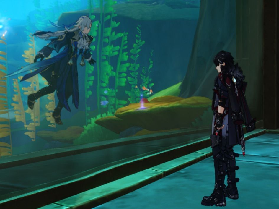 Today I Offer You Hydro Dragon Watching The Duke At Work Genshin Today i offer you hydro dragon watching the duke at work genshin