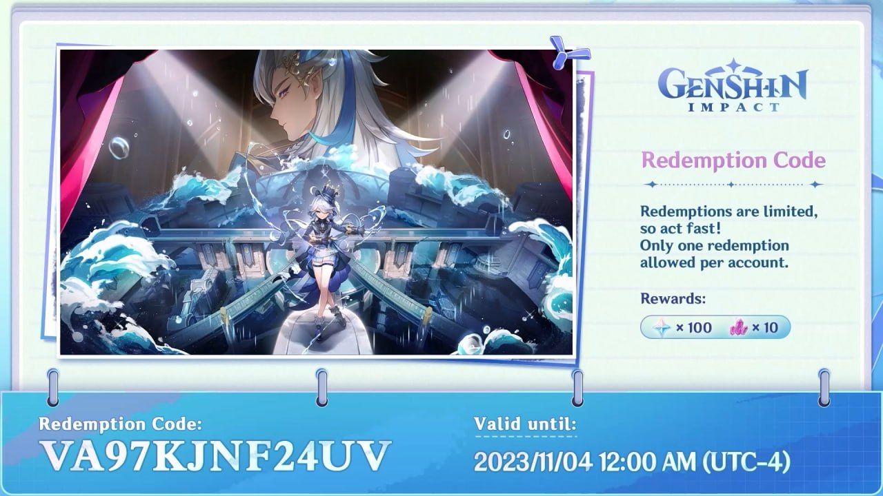 ↓↓Новые промокоды на примогемы со стрима геншин 4.2↓↓ Genshin Impact ...