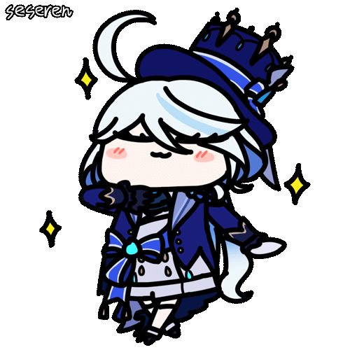 Seseren Furina Animated Emoticon Genshin Impact HoYoLAB seseren-furina-animated-emoticon-genshin-impact-hoyolab
