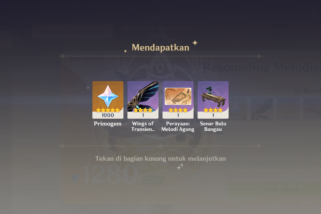 demi apa sampe copot gelar F2P 😭 welkin 5x wajib main 149 hari kedepan.. Genshin Impact HoYoLAB