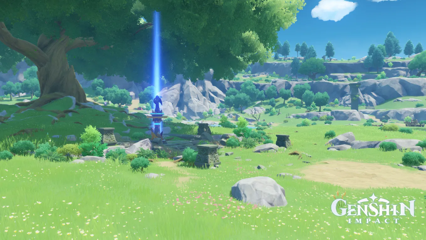 Sceneries with Mondstadt's Statues of the Seven! Genshin Impact HoYoLAB