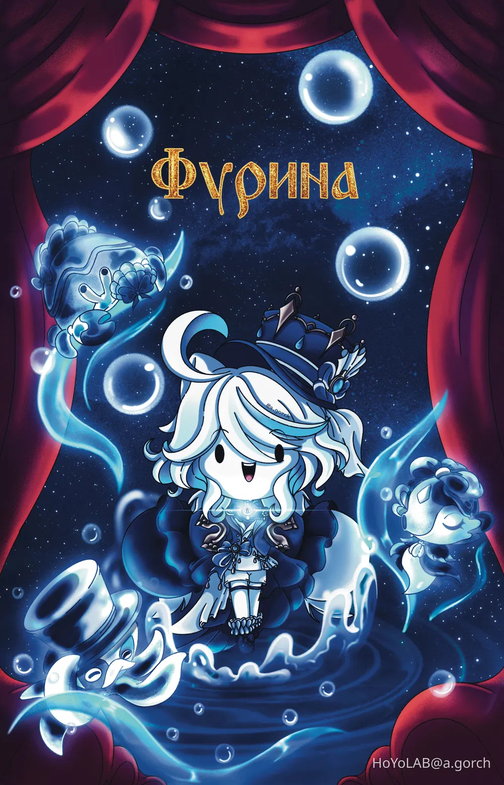Фан-арт Фурина :3 Genshin Impact | HoYoLAB